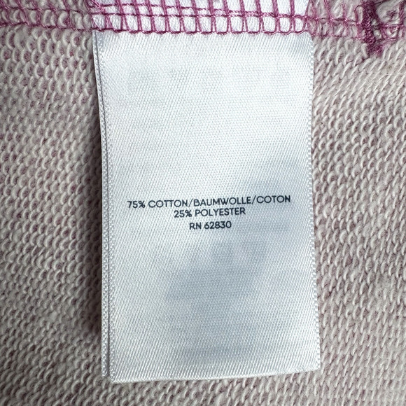 Lands End Serious Sweats Pink Full Zip Vest Soft Cotton Blend 2X 20W-22W Cozy - Picture 11 of 15